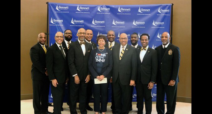 Fraternity donates to Bennett College