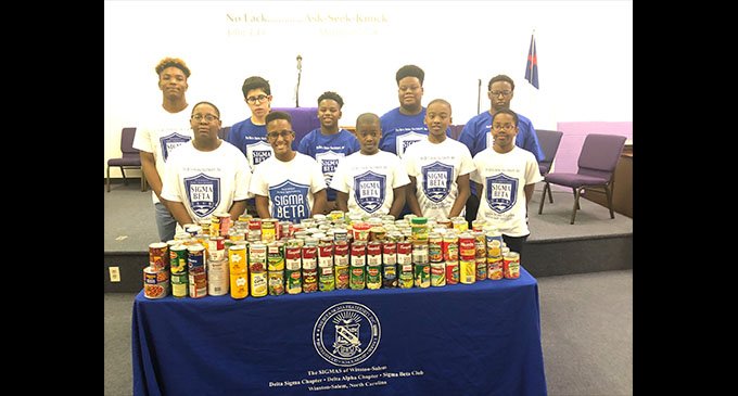 Sigma Betas tackle hunger in Souper Bowl of Caring Campaign