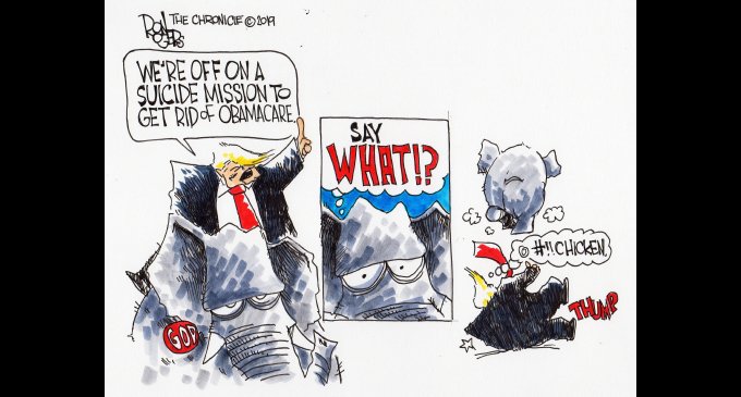 Editorial Cartoon: Say What!?