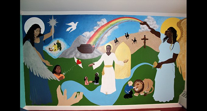 Artist’s mural sparks conversation into a deeper issue