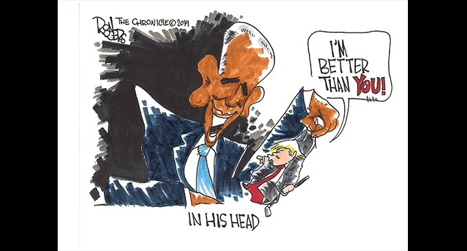 Editorial Cartoon: In His Head