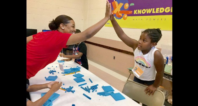 Math Bootcamp scores in East Winston