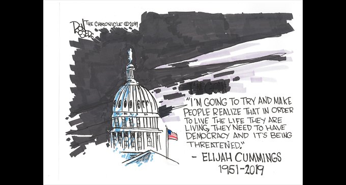 Editorial Cartoon: Rep. Elijah Cummings