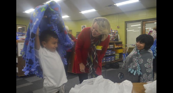 Cuddle Up and Read connects students with authors