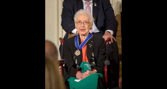 Katherine Johnson, a pioneering NASA mathematician featured in ‘Hidden Figures,’ dies at 101