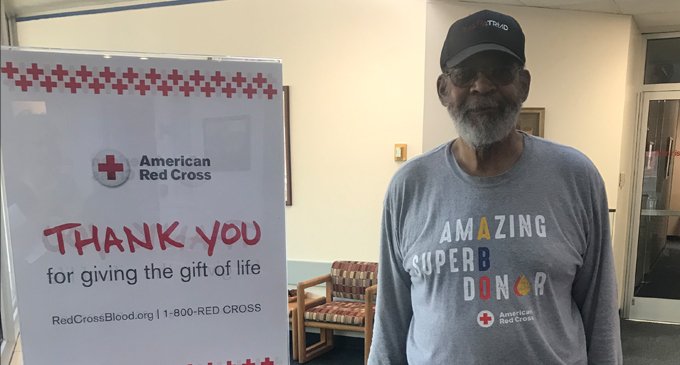 Local 82-year-old to donate 200th pint of blood on Friday