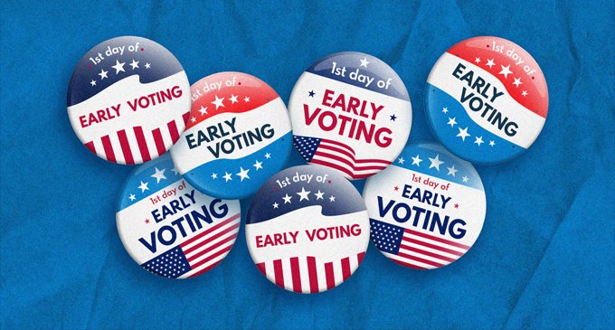 Early voting begins today