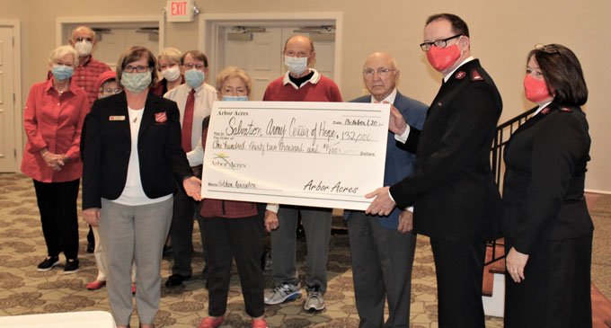 Arbor Acres residents raise $132,000 to replace The Salvation Army’s Center of Hope kitchen