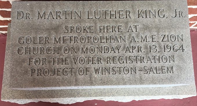 Goler Metropolitan AME Zion to celebrate 60th anniversary of Martin Luther King’s visit