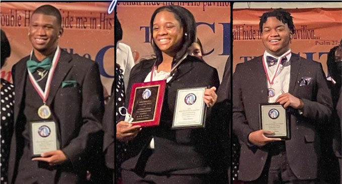First Waughtown teens win scholarships in Thomasville Oratorical Contest