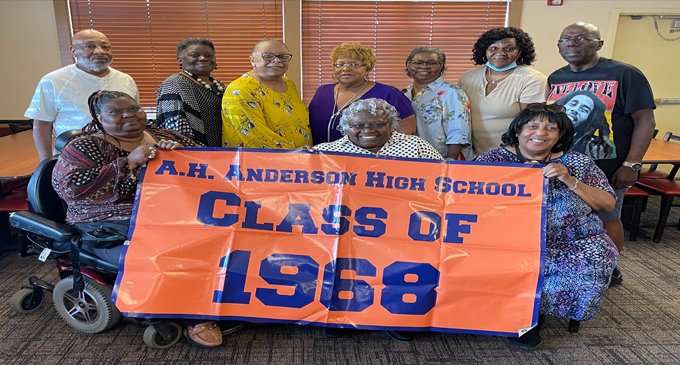 A.H. Anderson High School Class of 1968 celebrates  53rd class reunion