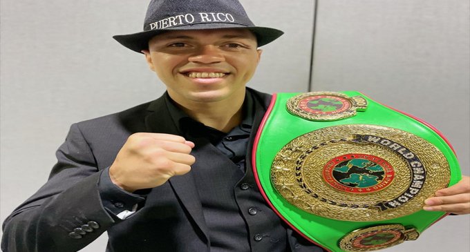 Local fighter wins world championship