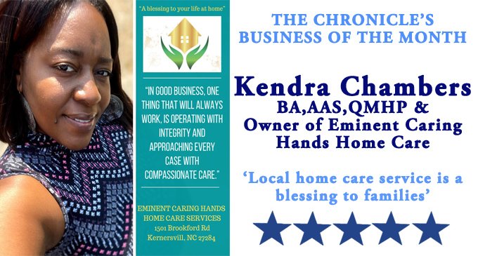 The Chronicle’s Business of the Month: Local home care service is a blessing to families