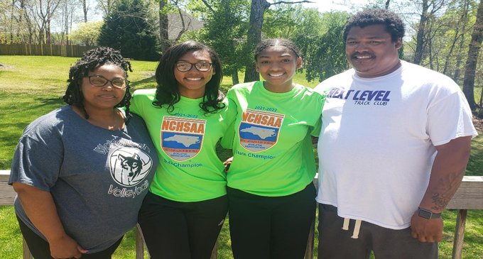 Minga-Perry sisters tearing it up on the track