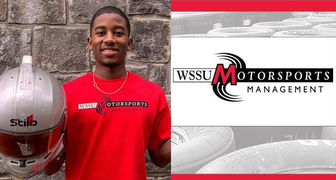 WSSU’s Rajah Caruth, 1 of 3 Black  NASCAR series drivers, to race at  Charlotte Motor Speedway May 27