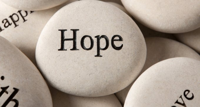 Hope helps us deal with bad news