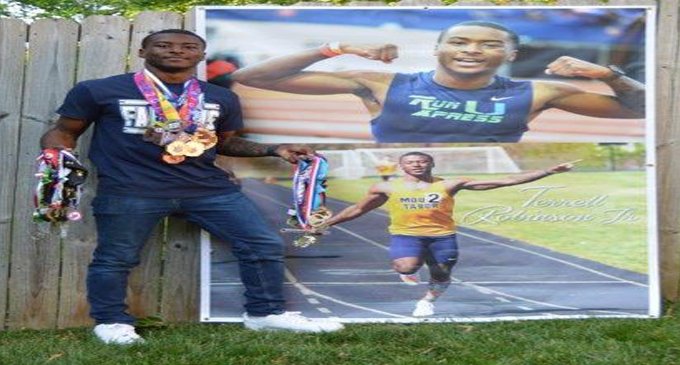 One of the nation’s best sprinters, Terrell Robinson chooses HBCU