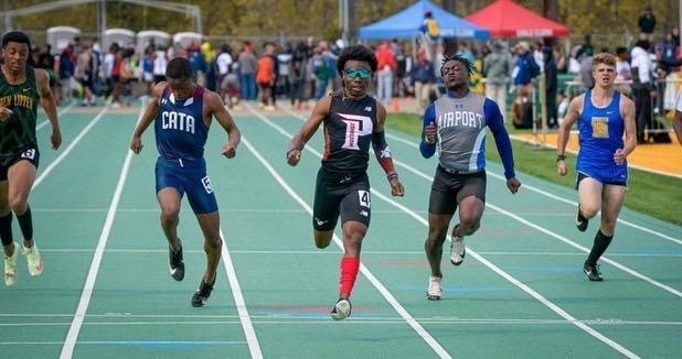 Antwan Hughes Jr. making his mark on the  field and the track