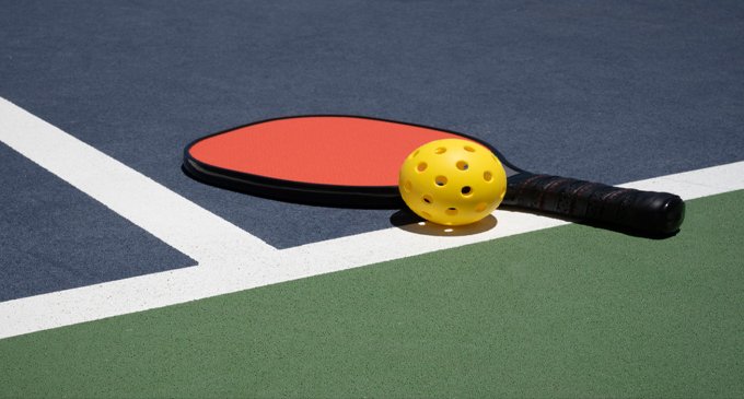Learn to play the popular sport of pickleball at Crystal Towers event