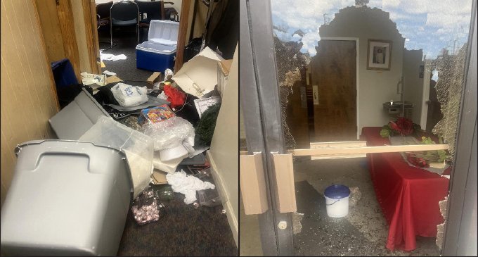Local church vandalized