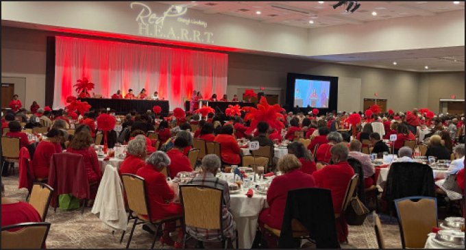 Hundreds attend Red Bottom Shoes & Red Bow Tie  Health and Wellness Affair