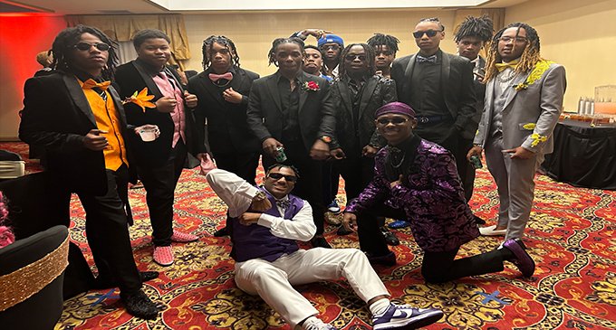 Carver High School prom is lit as ‘Casino Night’
