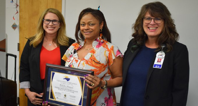 Forsyth school nurse becomes first NC Credentialed Public Health Nurse
