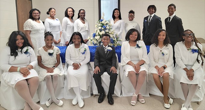 Top Teens of America, Winston-Salem chapter, holds fall 2023-2024 induction