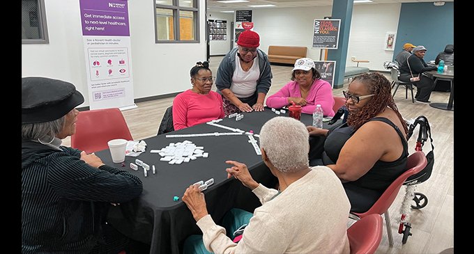 Socializing is a top priority at the YMCA