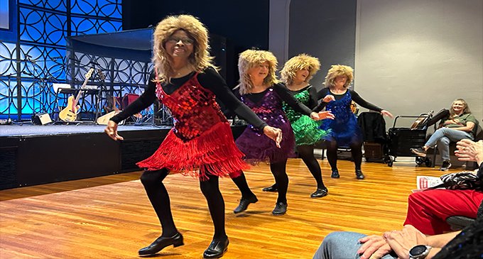 The annual Piedmont Plus Senior Games/Silver Arts Performing Arts Show dazzles crowd