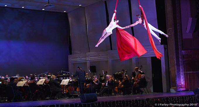 Winston-Salem Symphony soars with ‘Cirque de la Symphonie’