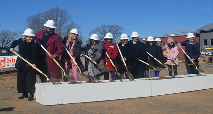 Groundbreaking for new location of Brunson Elementary to transform vacant site into place of learning
