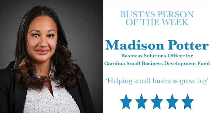 Busta’s Person of the Week: Helping small business grow big