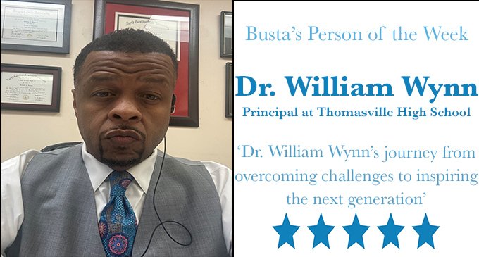 Busta’s Person of the Week: Dr. William Wynn’s journey from overcoming challenges to inspiring the next generation
