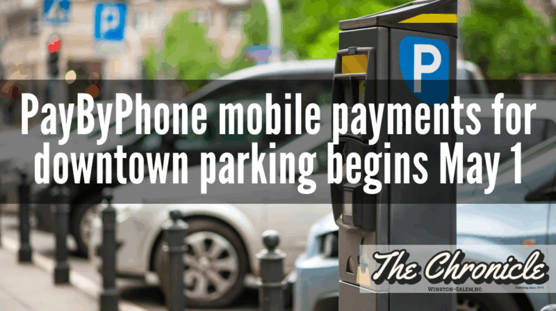 PayByPhone mobile payments for downtown parking begins May 1 