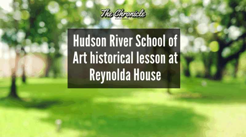 Hudson River School of Art historical lesson at Reynolda House 