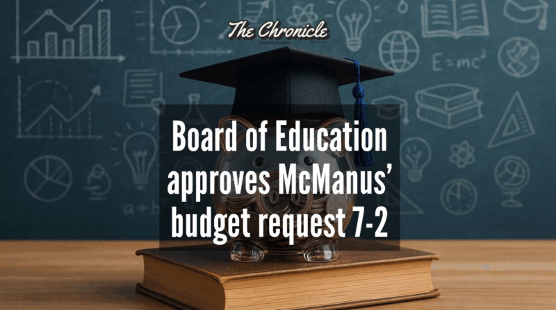 Board of Education approves McManus’ budget request 7-2 