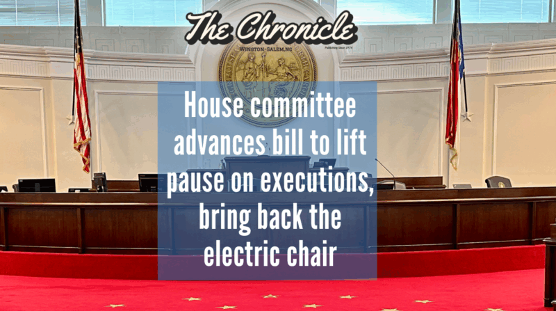 House committee advances bill to lift pause on executions, bring back the electric chair 