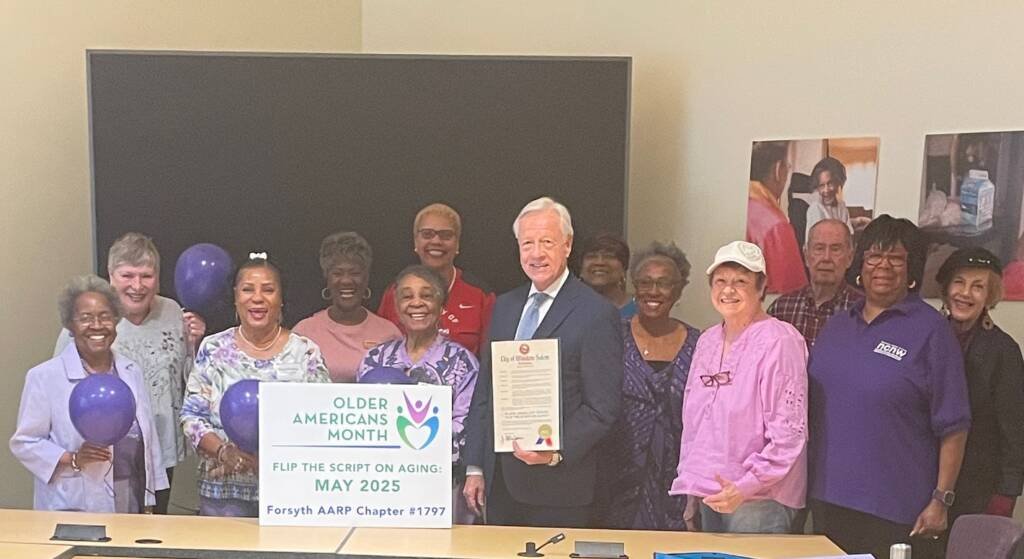 Mayor proclaims May as Older Americans Month