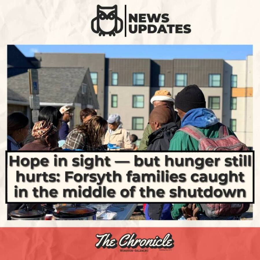 Hope in sight — but hunger still hurts: Forsyth families caught in the middle of the shutdown