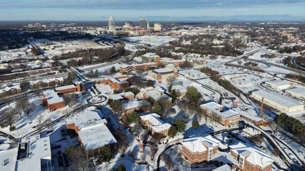 Winston-Salem Streets Still Slippery After Weekend Winter Storm, Statewide Ice and Snow Bring Travel Chaos and Costs