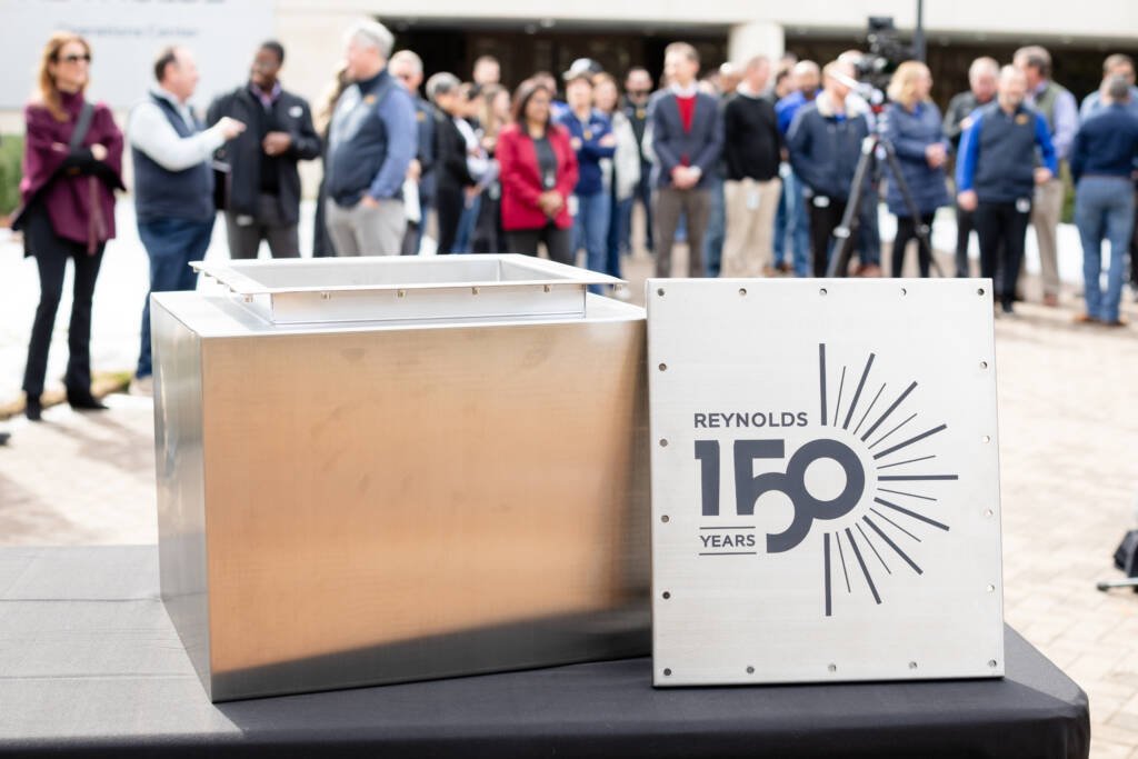 Reynolds marks 150 years with time capsule ceremony in Tobaccoville